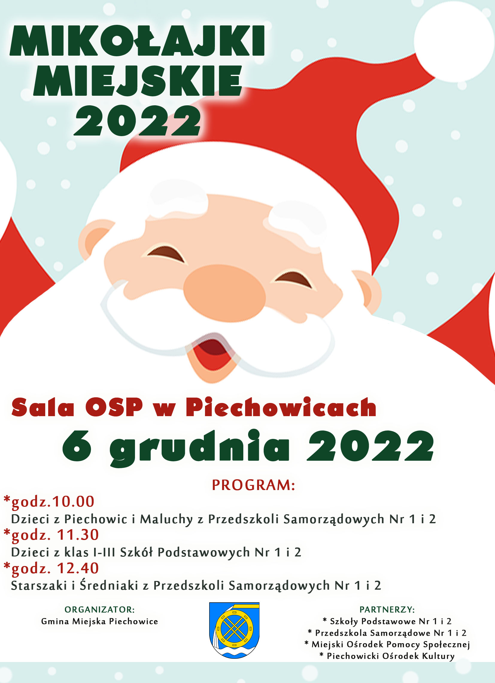 plakat Mikołajki 2022